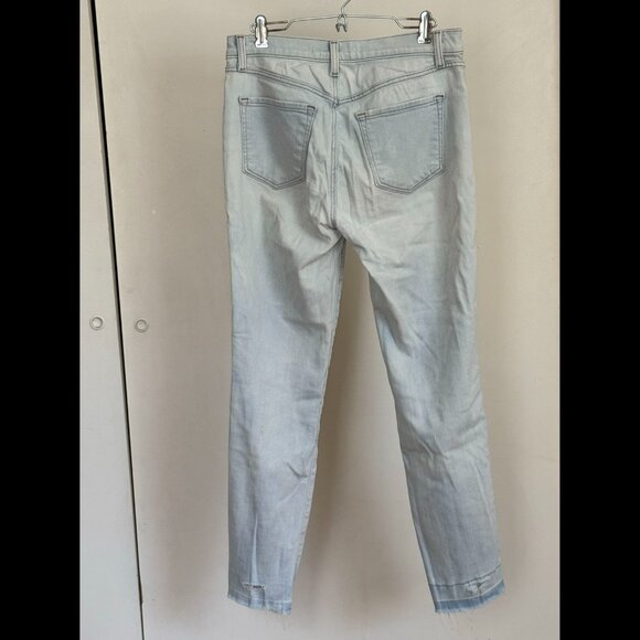 J Brand, Blurred Alana High Rise Crop, Women’s Jeans, Size 25 - Picture 2 of 4
